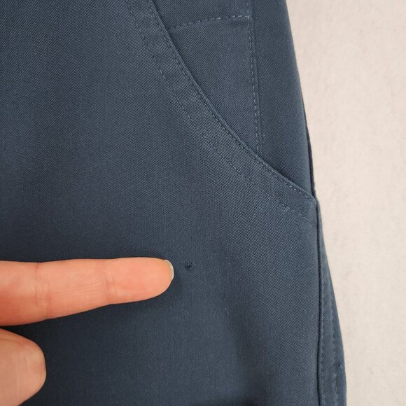 FIGS Pants Women Small Blue Yola Skinny Straight Scrub Bottoms Technical Medical - Picture 4 of 15